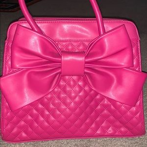 Pink Bow Purse